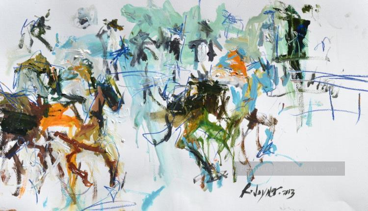 yxr005eD impressionnisme sport courses de chevaux Peintures à l'huile